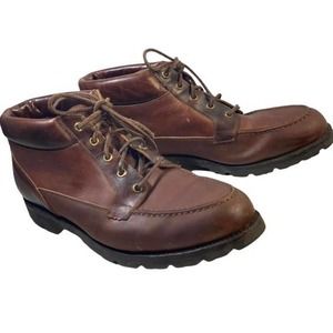 Allen Edmonds Life Style Made in USA Vibram Sole Ankle Boots Size 11D, Pre-Owned